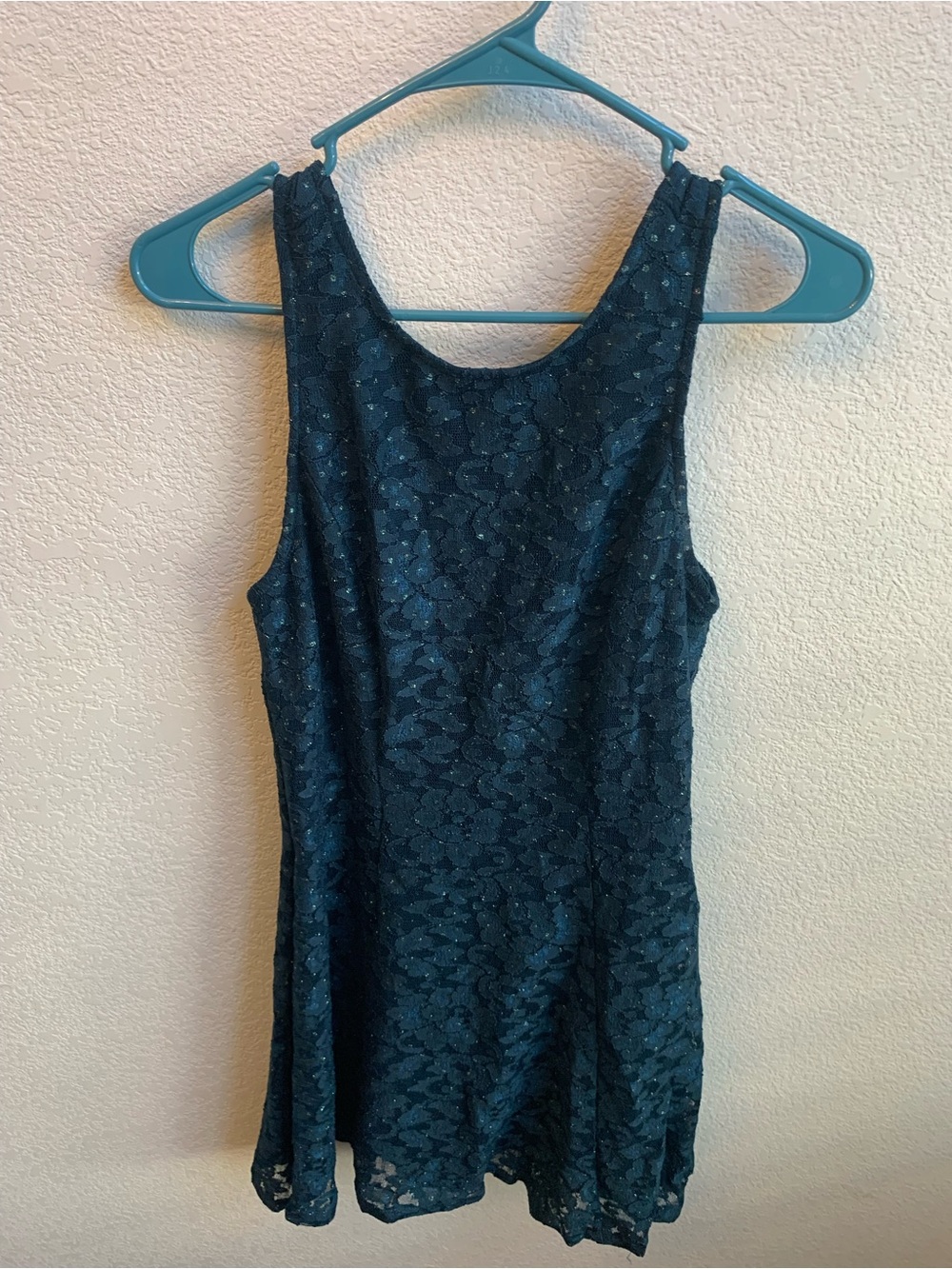 Speechless Teal Lace Dress